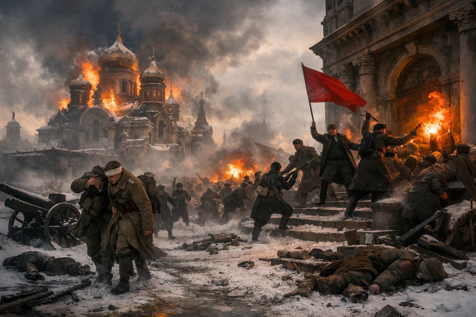 Revolution Breaks the East
