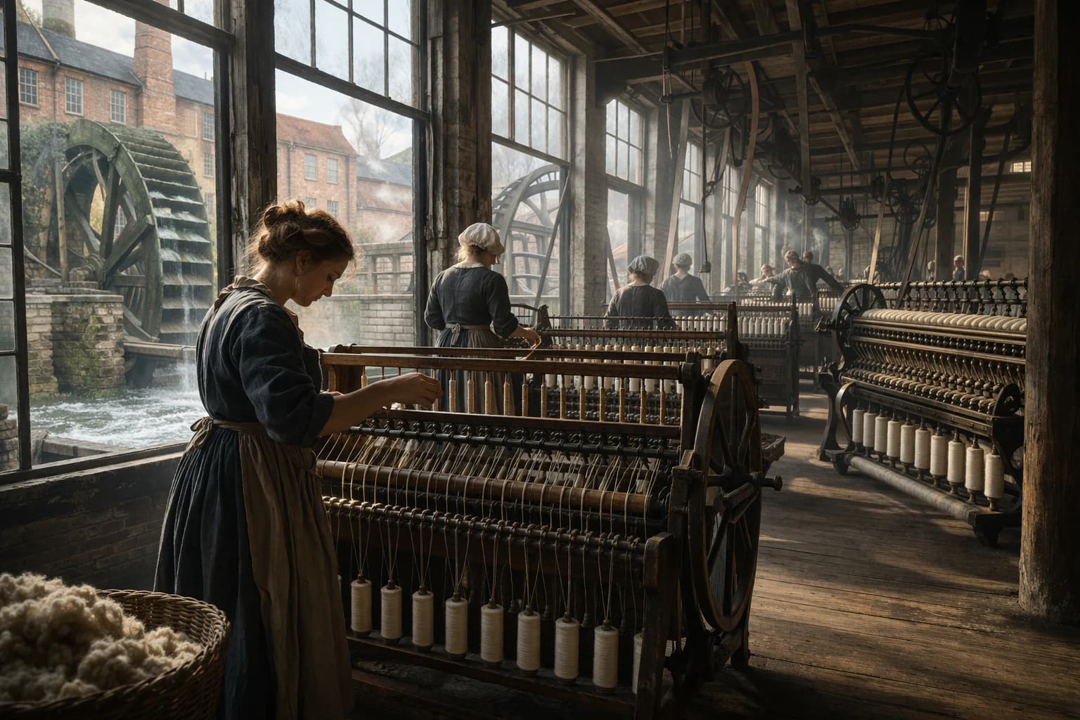 Mechanisation of Textile Production