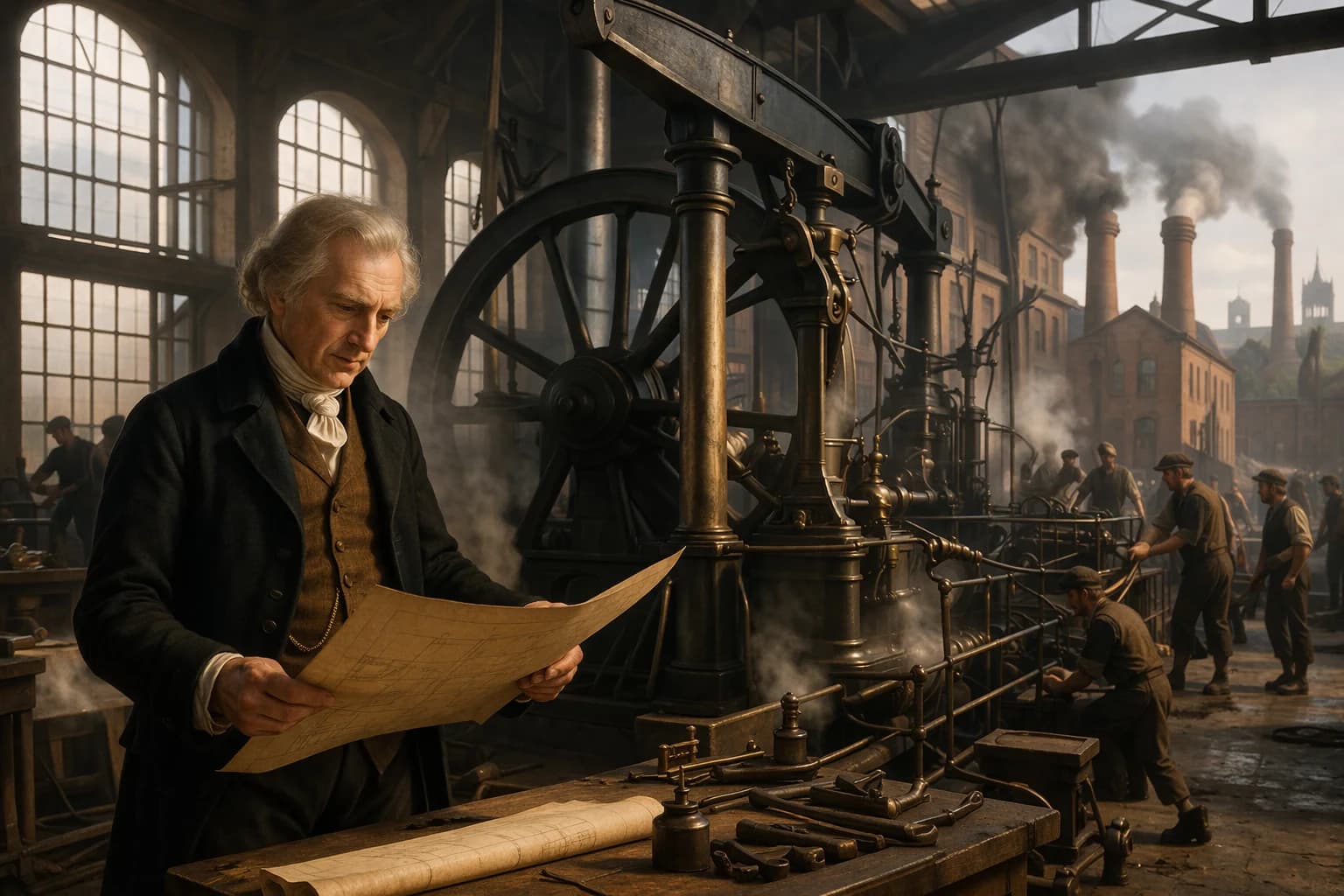 Steam Power Revolutionises Industry