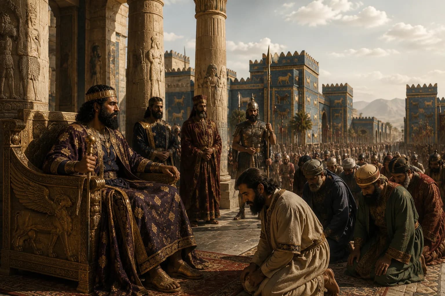 Darius I Rebuilds the Empire