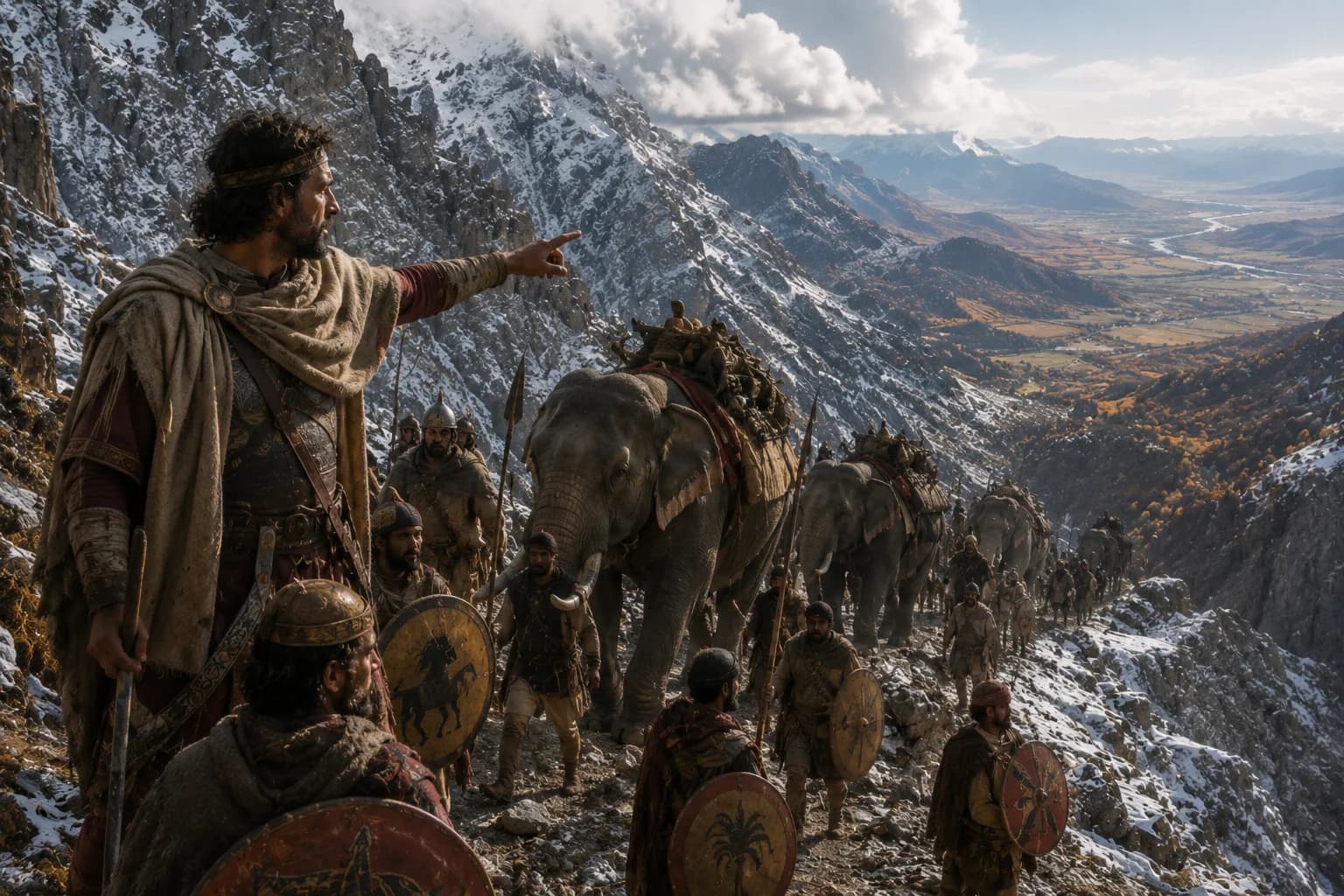 Hannibal Crosses the Alps