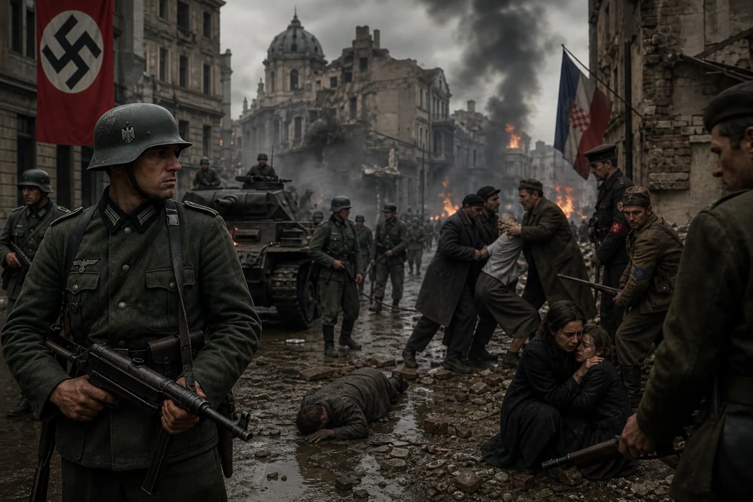 Occupation and Civil War