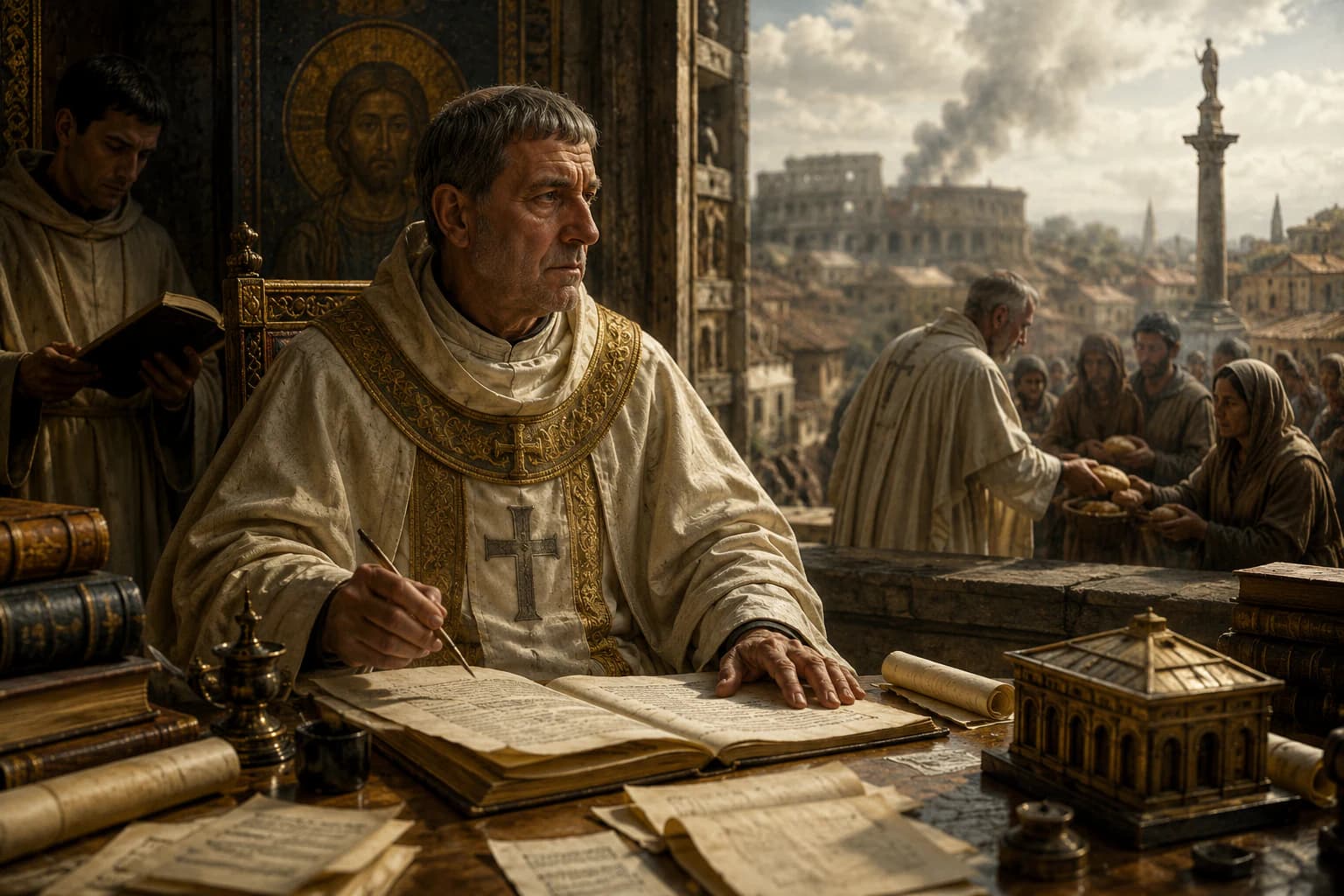 Gregory the Great Shapes Papal Leadership