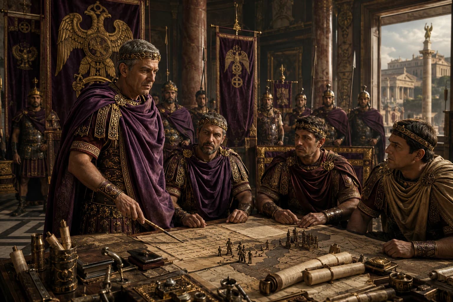 Diocletian Rebuilds Imperial Rule