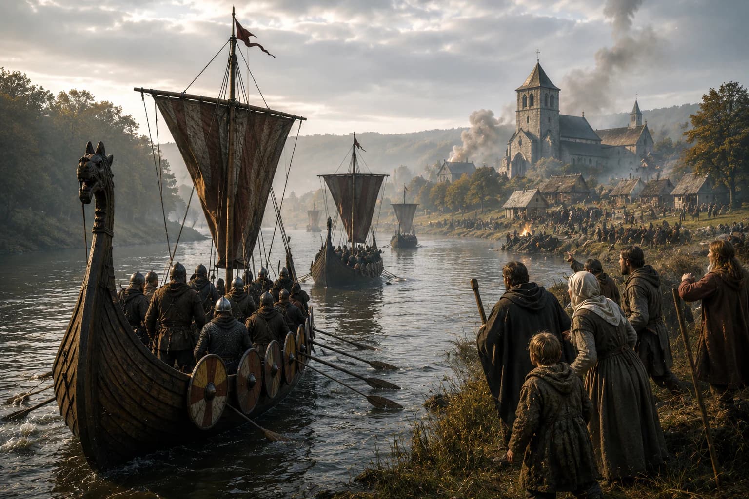 Viking Expansion Across Europe